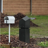 IMAGE 2: Image of pillar located adjacent to the residential sewer pot (proposed set up)