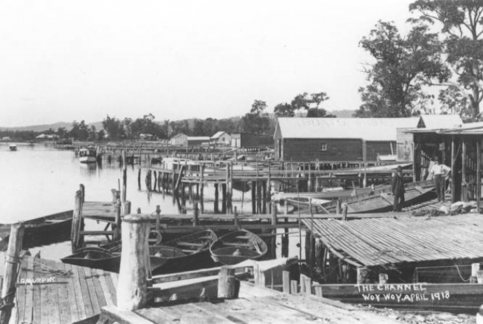 Woy Woy Channel Along Brickwharf Road