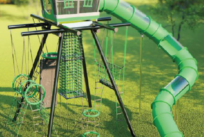 Susan Fahey Park playspace - concept design view one