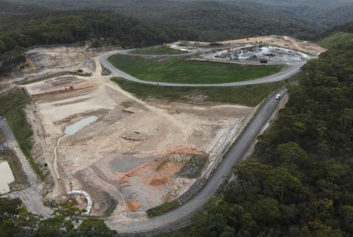 Aerial image of Woy Woy Waste Management Facility