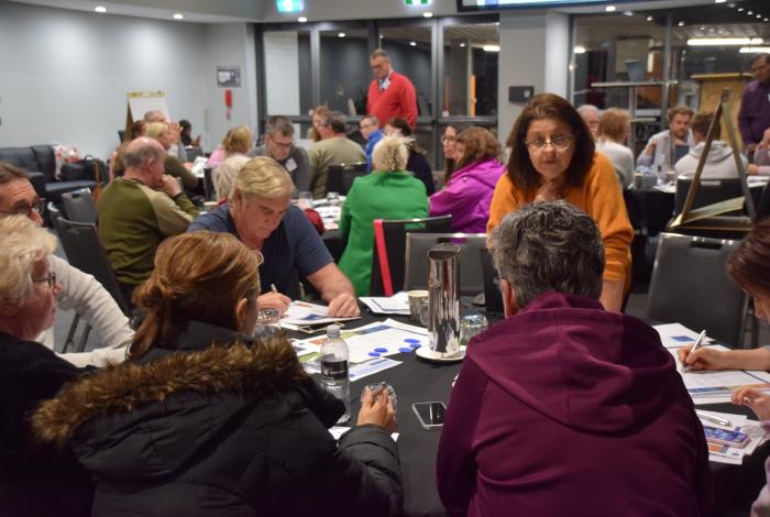 Photo of the community forum
